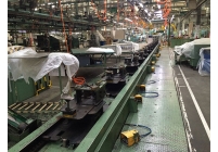 摩托车装配积放板链线