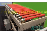 包胶重型动力滚筒输送线