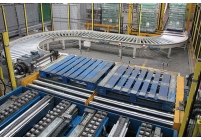 转弯式滚筒输送线