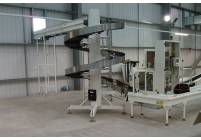 旋转塔滚筒输送线